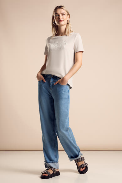 T-shirt à manches courtes - beige