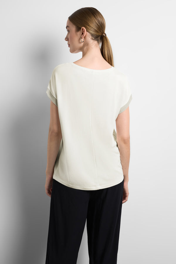 T-shirt (manches courtes) Écru - STREET ONE