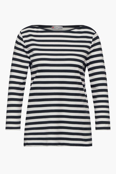T-shirt (manches longues) Bleu - STREET ONE