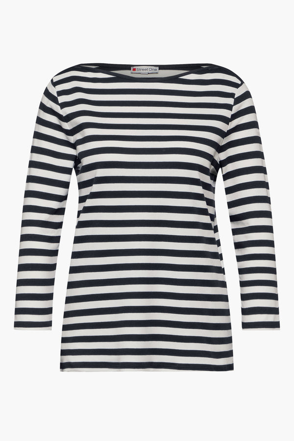 T-shirt (manches longues) Bleu - STREET ONE
