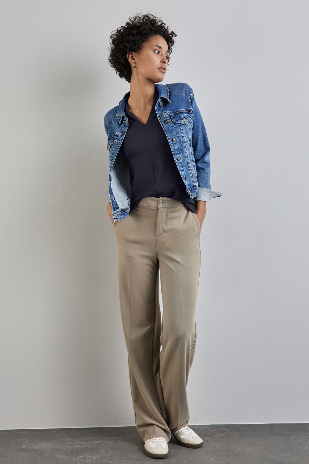 Top uni manches courtes Bleu - STREET ONE