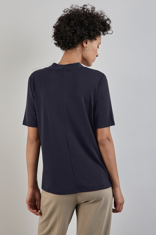 Top uni manches courtes Bleu - STREET ONE