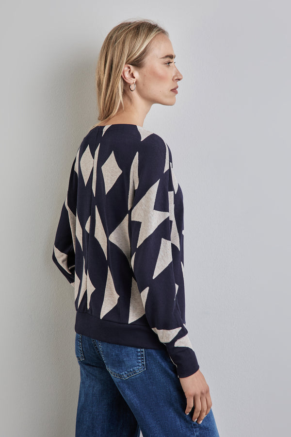 T-shirt (manches longues) Bleu - STREET ONE
