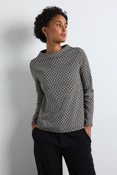 T-shirt (manches longues) Bleu - STREET ONE