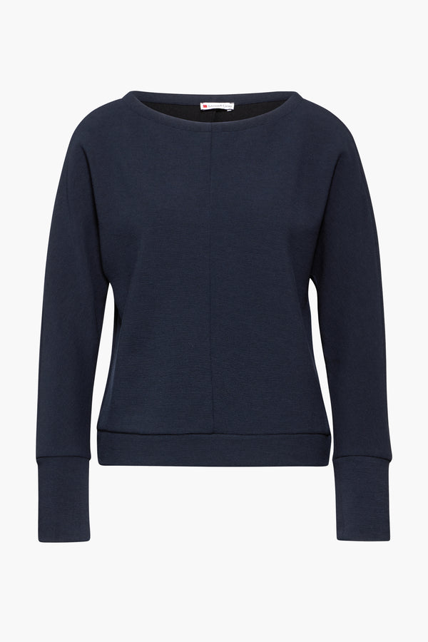 Top uni manches longues Bleu - STREET ONE