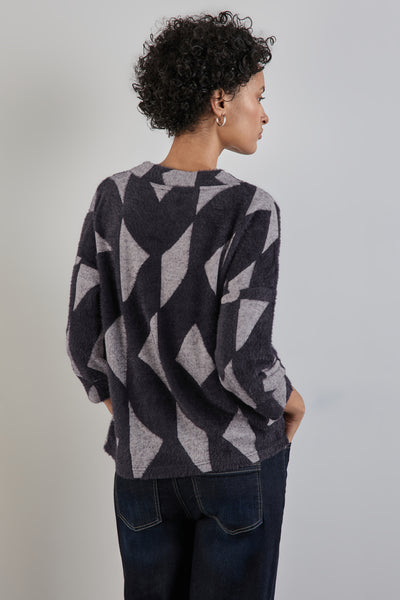 Trui met ronde hals Blauw - STREET ONE