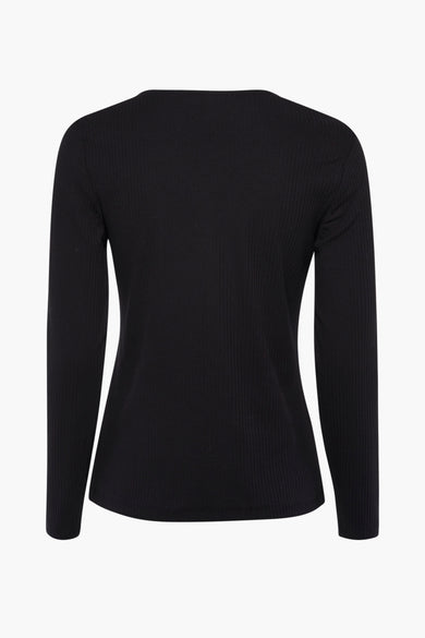 Top (lange mouwen) Zwart STREET ONE A322227_10001 BLACK – PointCarré