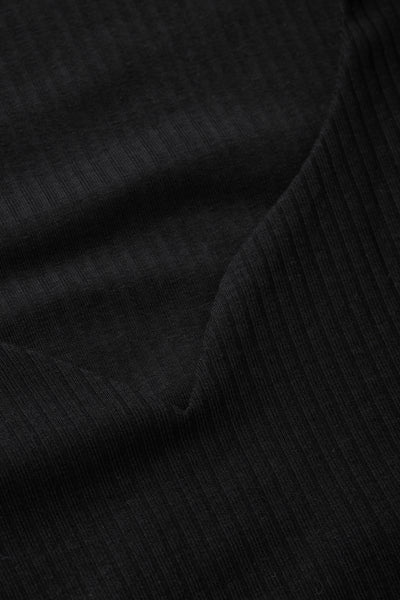 Top uni manches longues Noir - STREET ONE