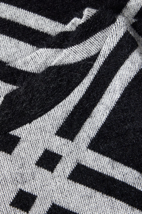 Pull col rond Noir - STREET ONE