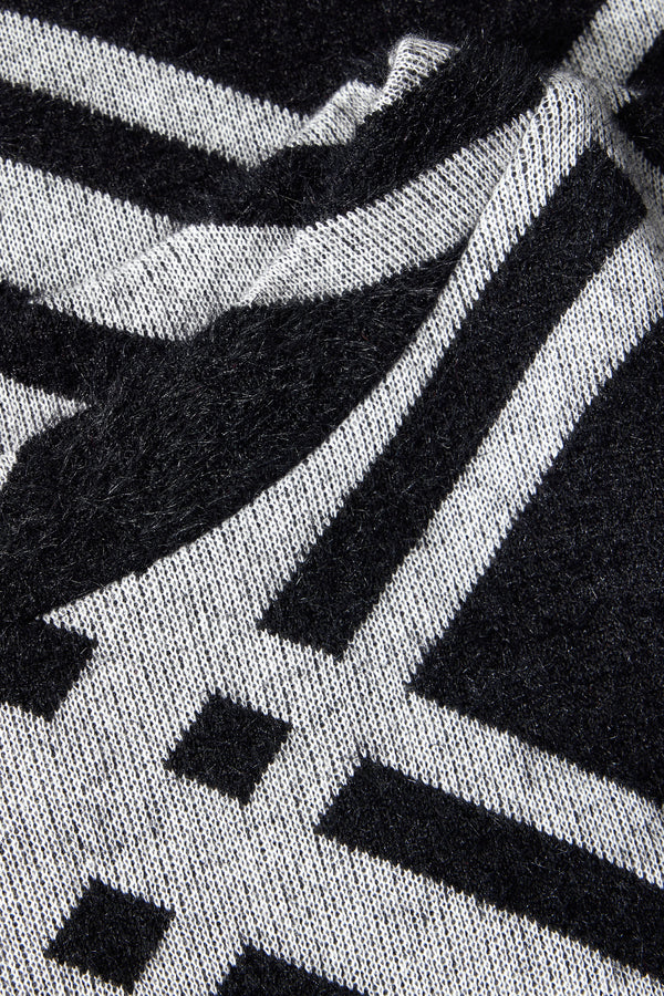 Pull col rond Noir - STREET ONE