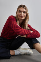 Trui met ronde hals Rouge - STREET ONE