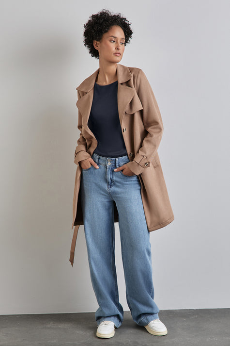Top uni manches longues Bleu - STREET ONE