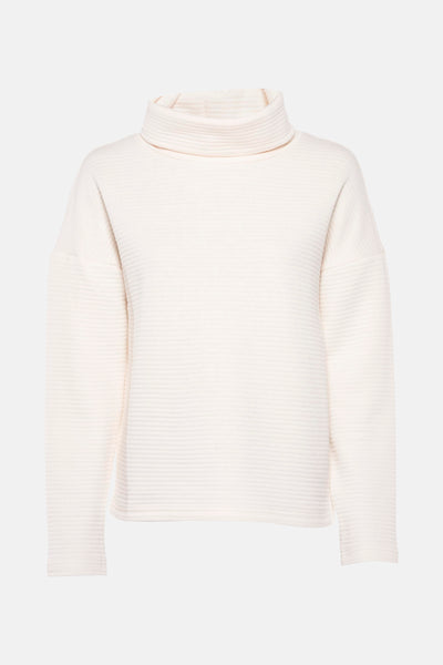 Trui met ronde hals Ecru - STREET ONE