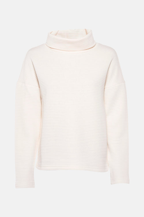Trui met ronde hals Ecru - STREET ONE