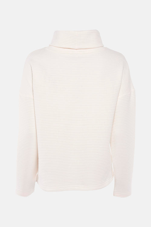 Trui met ronde hals Ecru - STREET ONE