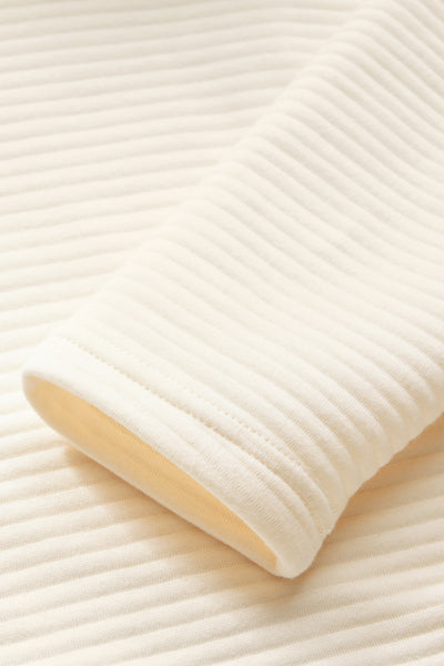 Trui met ronde hals Ecru - STREET ONE