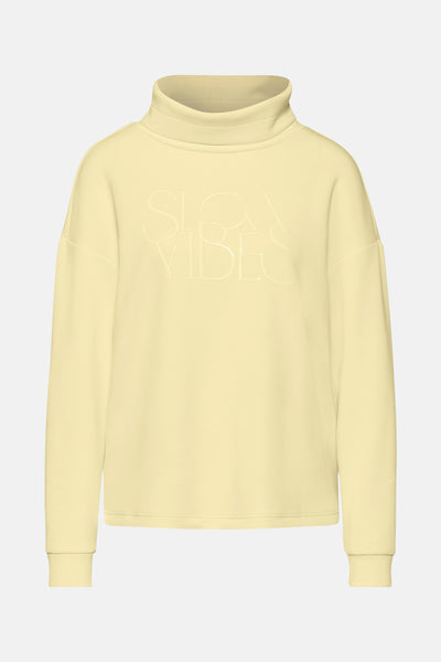 Sweat col rond Jaune - STREET ONE