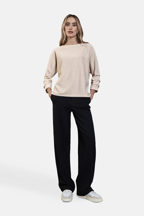 T-shirt (lange mouwen) Ecru - STREET ONE