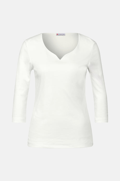 Top (korte mouwen) Wit - STREET ONE