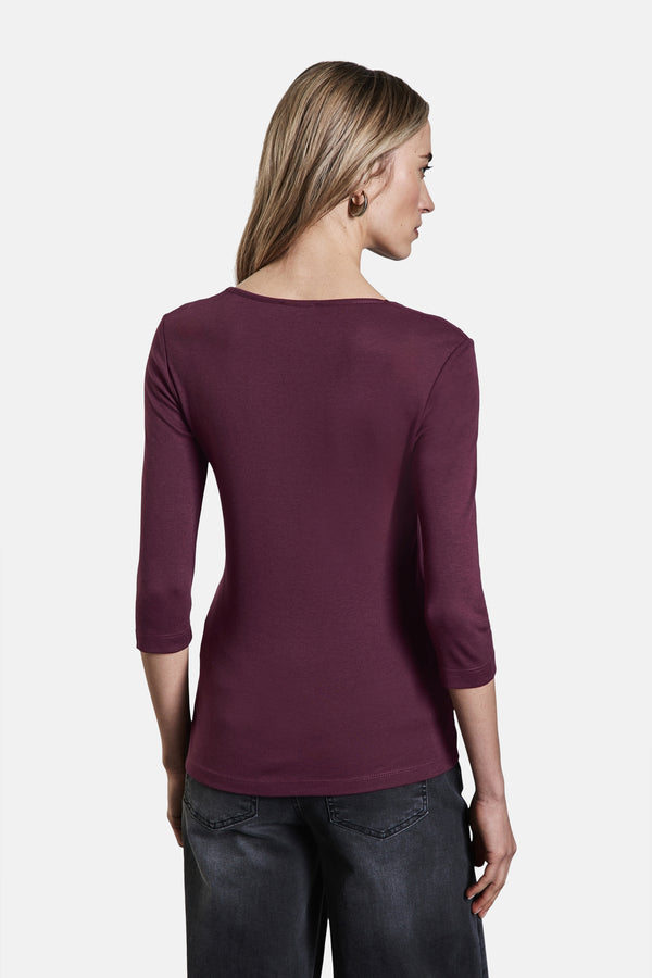 Top uni manches courtes Rouge - STREET ONE
