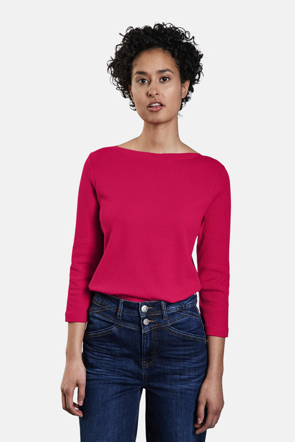Top uni manches courtes Rose - STREET ONE