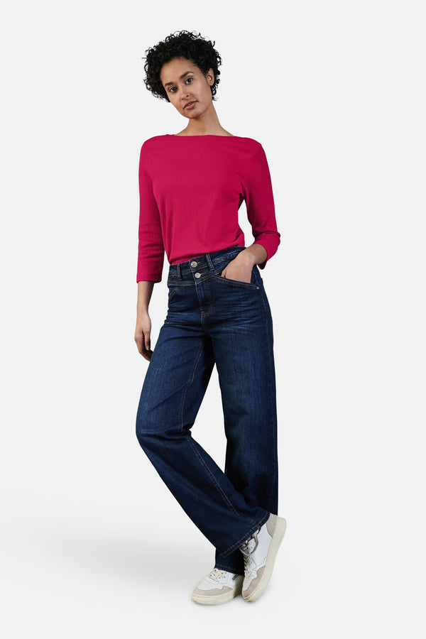 Top uni manches courtes Rose - STREET ONE