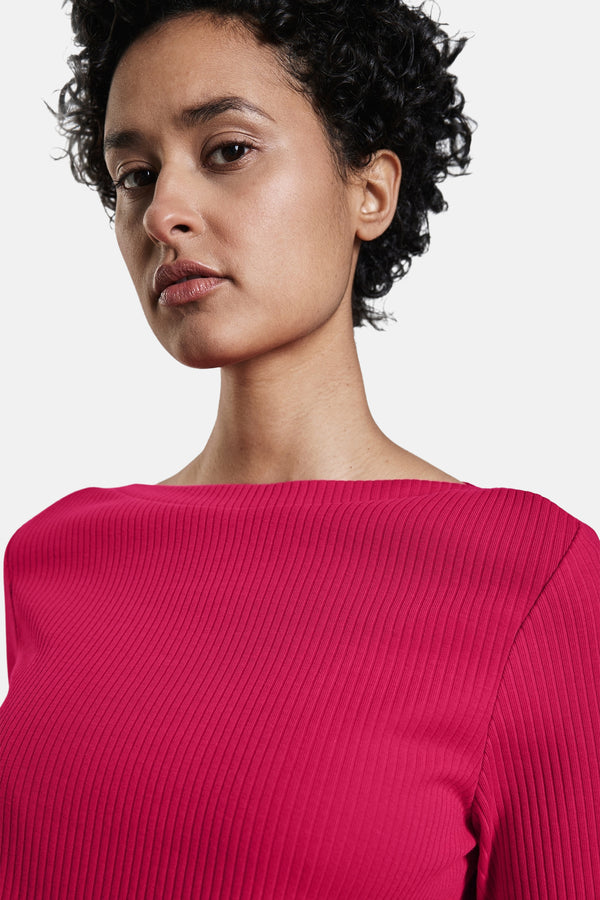 Top uni manches courtes Rose - STREET ONE