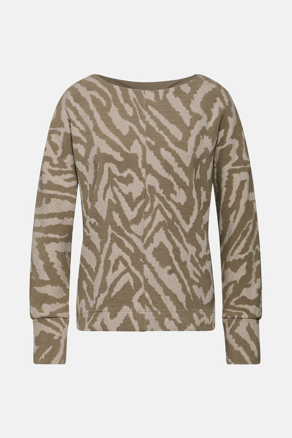 T-shirt (manches longues) Beige - STREET ONE