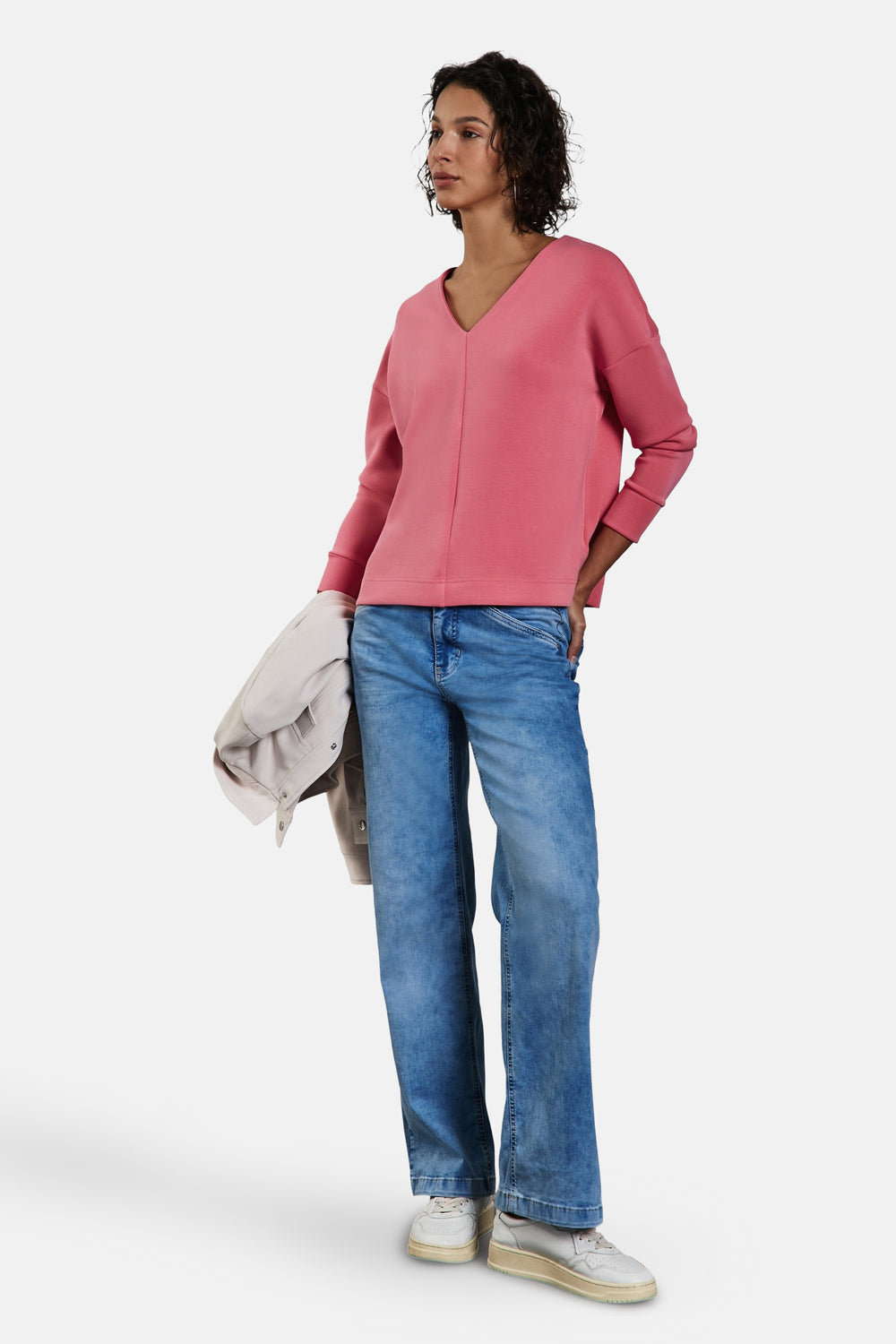 Top uni manches longues CORAIL - STREET ONE