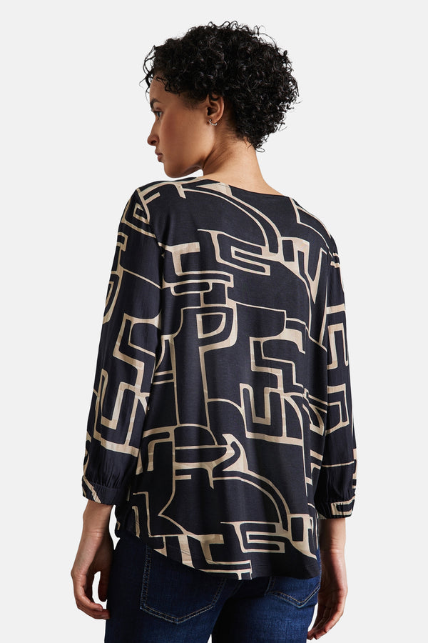T-shirt (manches longues) Multicolore - STREET ONE