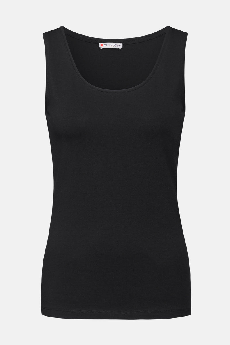 Singlet zwart - STREET ONE