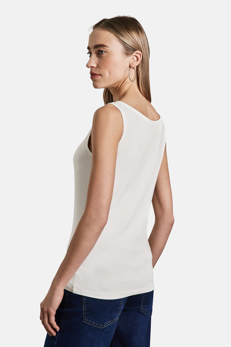 Singlet wit - STREET ONE