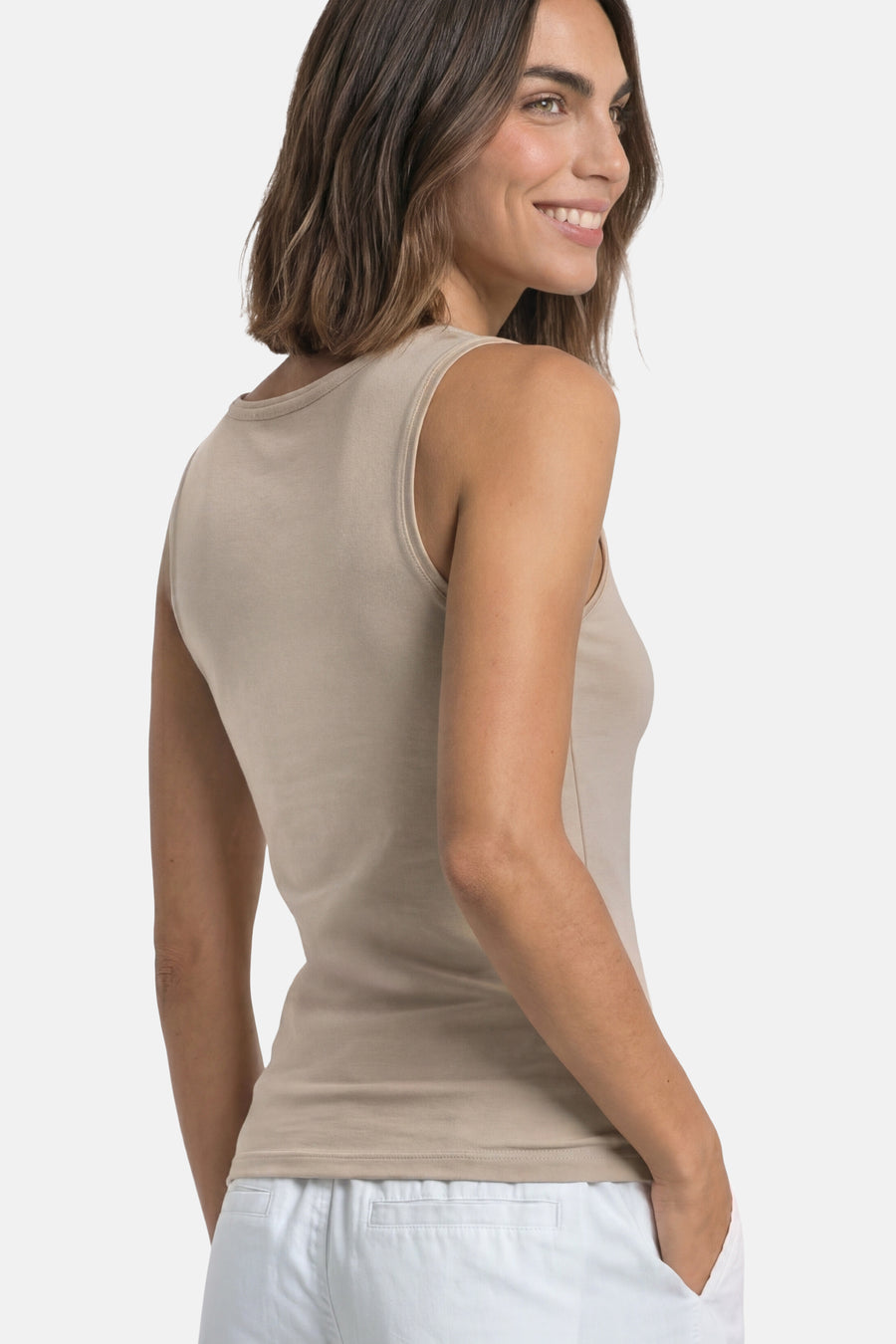 Singlet beige - STREET ONE