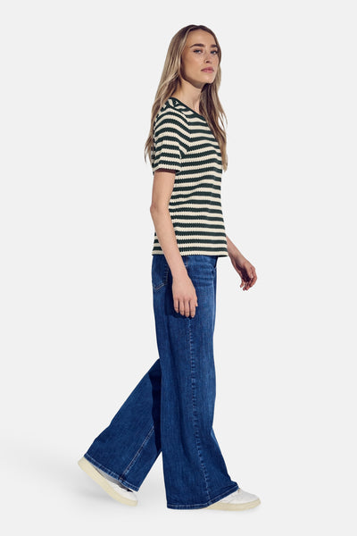 T-shirt (korte mouwen) Groen - STREET ONE