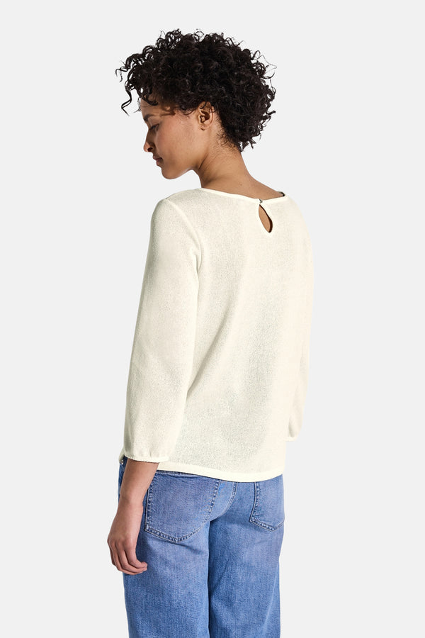 Top uni manches longues Blanc - STREET ONE