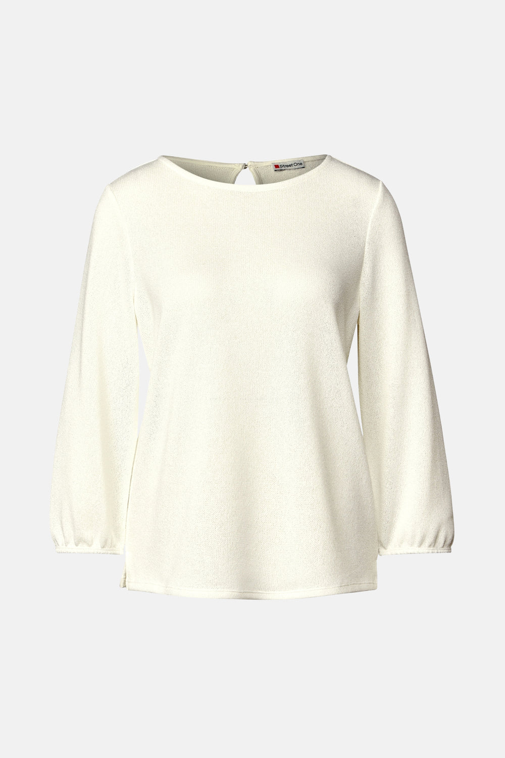 Top uni manches longues Blanc - STREET ONE