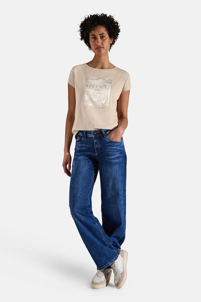T-shirt (manches courtes) Beige - STREET ONE