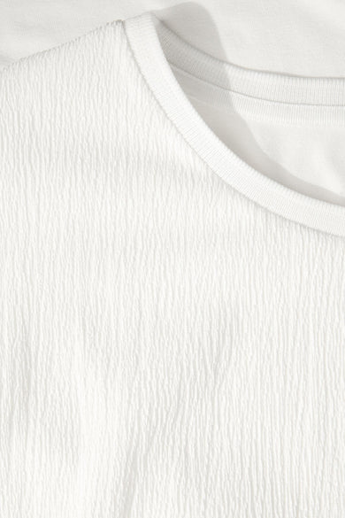 Top (korte mouwen) wit - STREET ONE
