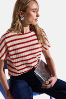 T-shirt (manches courtes) rouge - STREET ONE