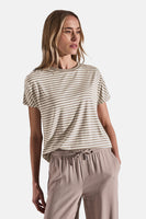 Top uni manches courtes multicolore - STREET ONE