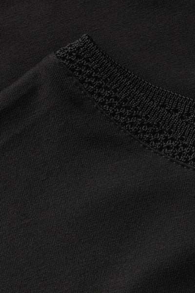 Top uni manches courtes Noir - STREET ONE