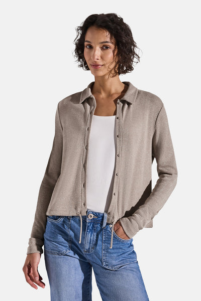 Hemd (lange mouwen) Beige - STREET ONE