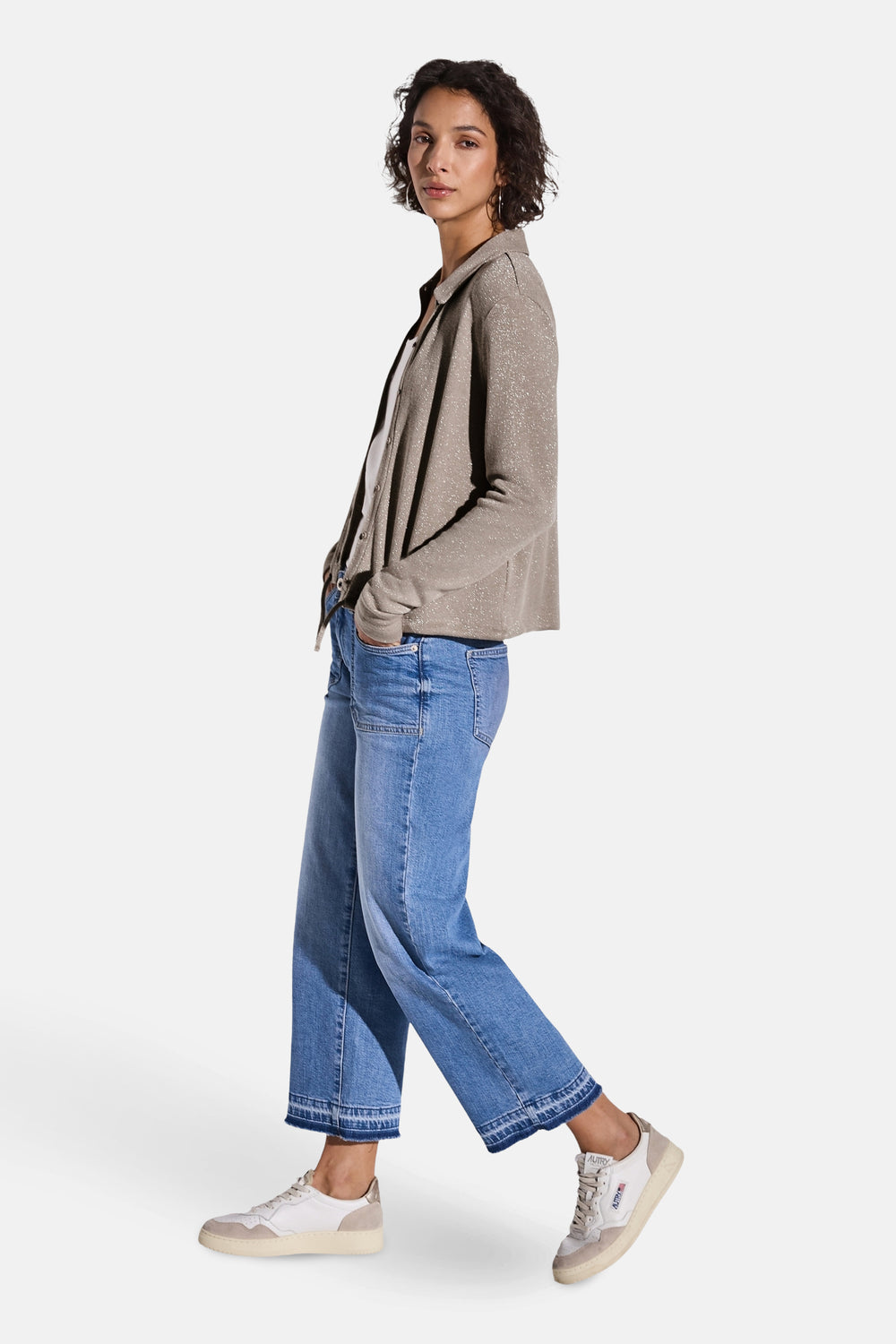 Hemd (lange mouwen) Beige - STREET ONE