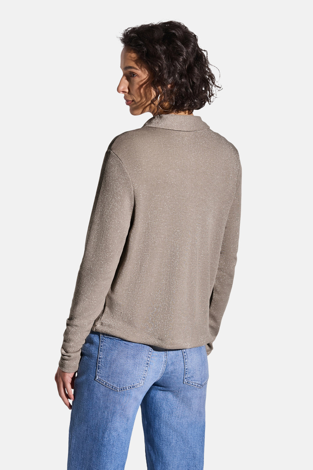 Hemd (lange mouwen) Beige - STREET ONE