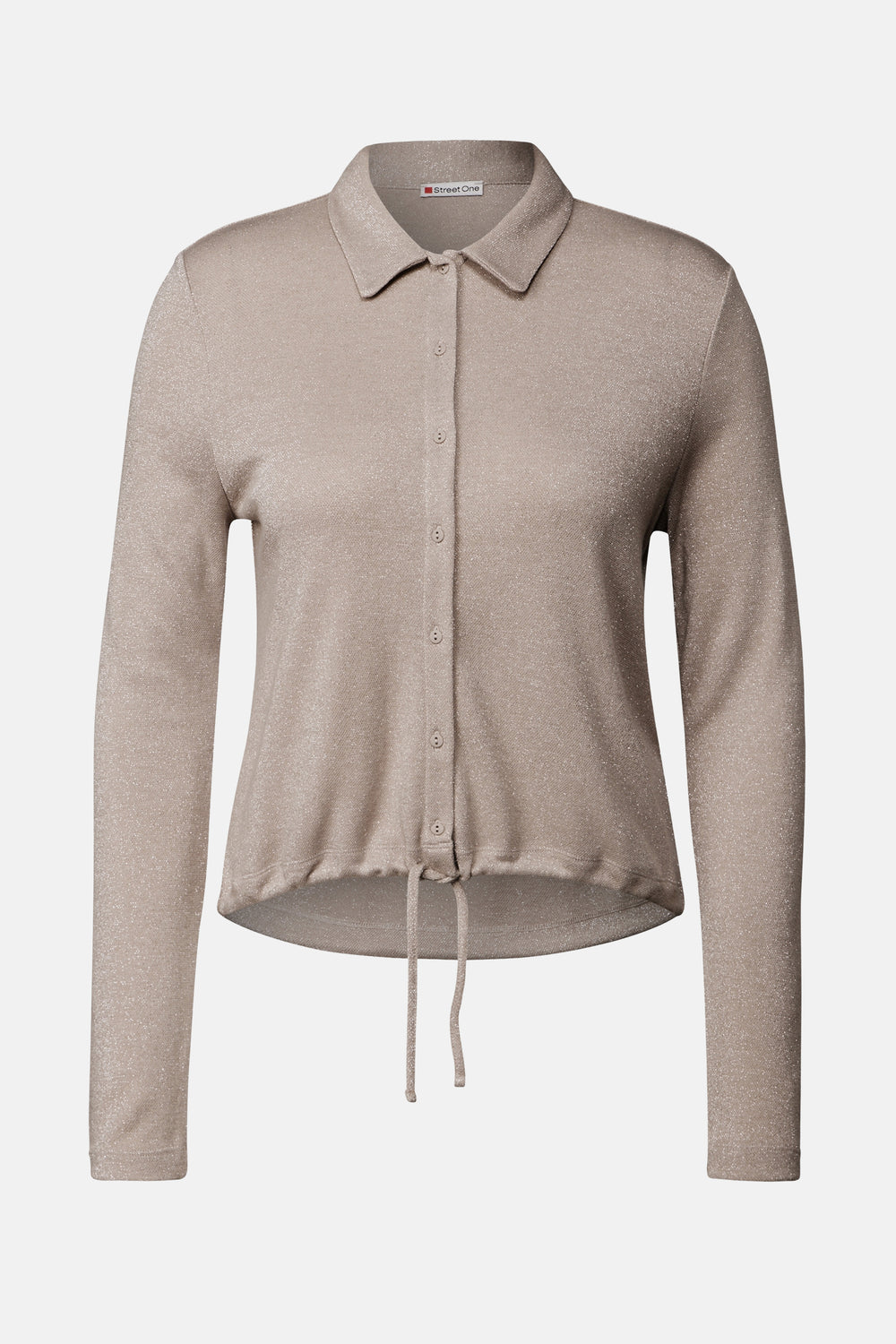 Hemd (lange mouwen) Beige - STREET ONE