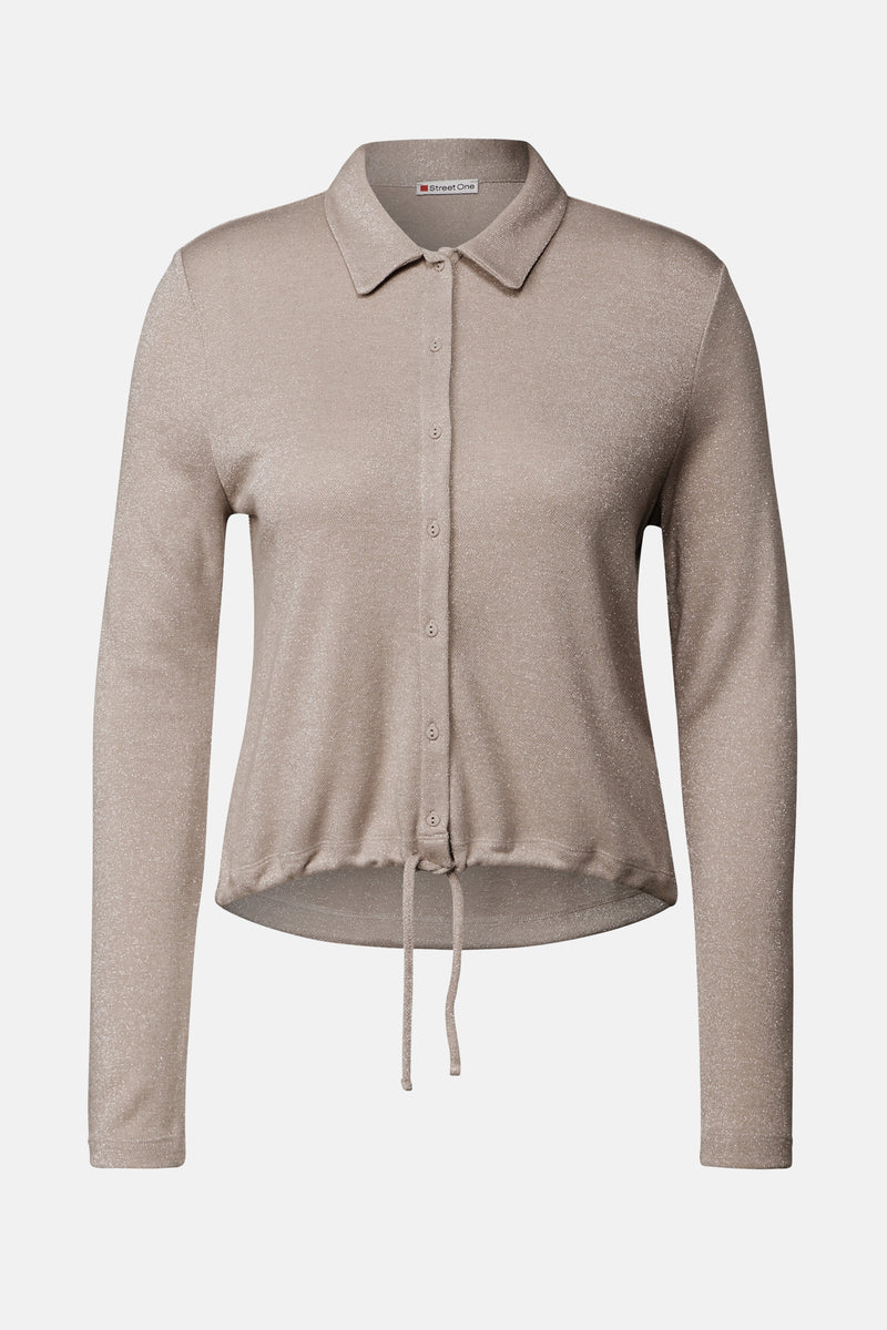 Chemisier (manches longues) beige - STREET ONE - STREET ONE - 4