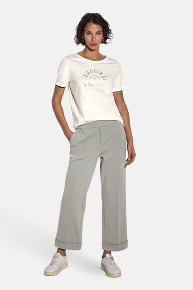 Top uni manches courtes Blanc - STREET ONE