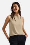 Top (zonder mouwen) beige - STREET ONE