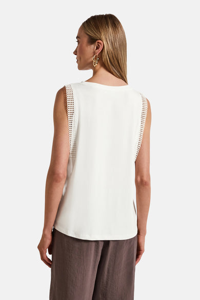 Top (zonder mouwen) ecru - STREET ONE