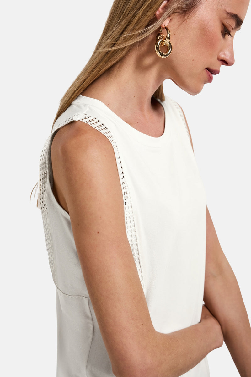 Top (zonder mouwen) ecru - STREET ONE